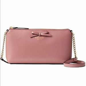 Kate Spade Sawyer Street Declan Crossbody bag in Dusty Peony